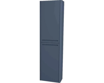 Hängehochschrank mit 2 Türen und Wäschekorb Devo Gloria 2.0 links BxHxT 40x172x3