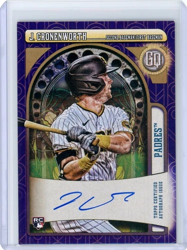 2021 Topps Gypsy Queen Jake Cronenworth #GQA-CJ RC Purple Auto 94/150