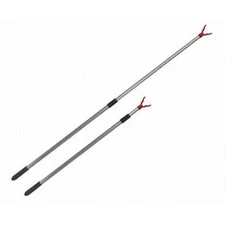 Adjustable Easy Reach Hook Closet Organizer Hanger Retriever Pole - 36" to 60"