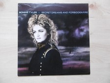 Bonnie Tyler Autograph Signed LP Cover "Secret Dreams And Forbidden Fire" Vinyl