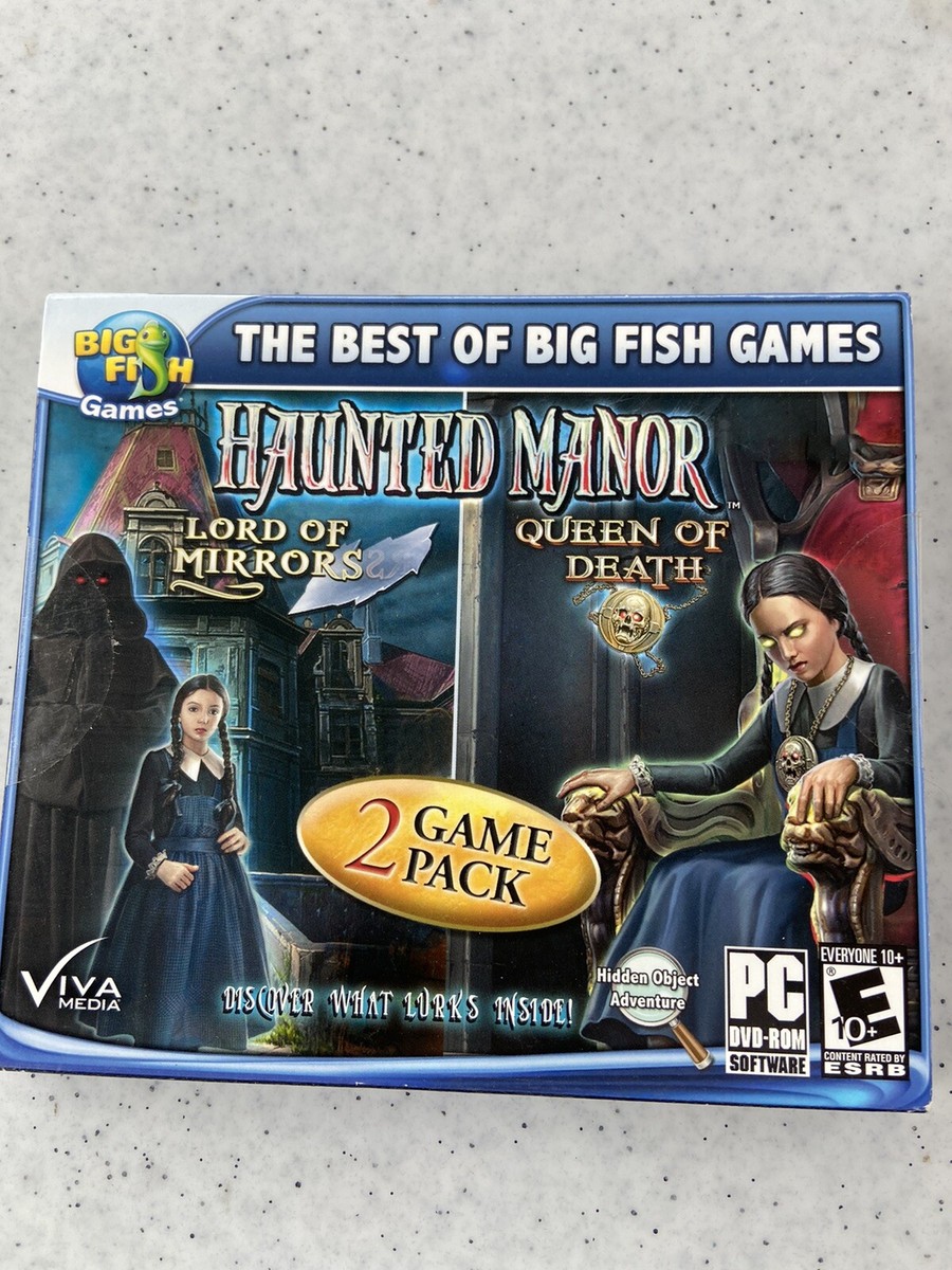 HAUNTED MANOR 2 PACK: LORD OF MIRRORS & QUEEN OF DEATH NEW PC Game E0
