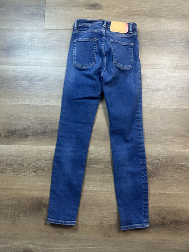 Acne Studios Jeans Youth 22 x 27 Blue Denim Bla Konst Solid Casual - Picture 5 of 8