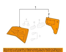 Used Deck Lid fits: 2012 Acura Mdx w/power lift Grade A
