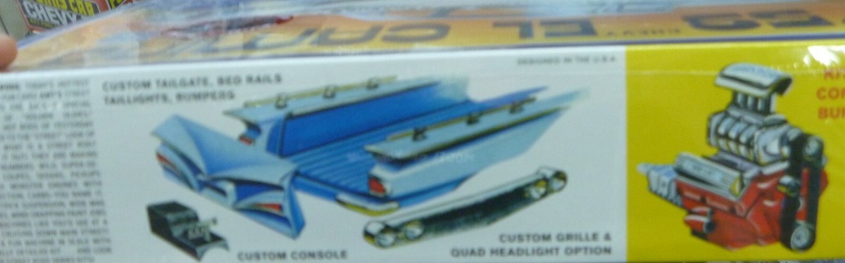AMT 1058 1959 Chevy EL CAMINO 3n1 Model Car Mountain FS 1/25