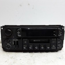 02 03 04 05 06 07 Dodge Chrysler Jeep AM FM cassette radio receiver P05064335AH