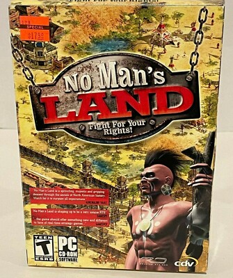 No Mans Land fight for your rights PC Video Game NTSC Medium Box Game New Sealed