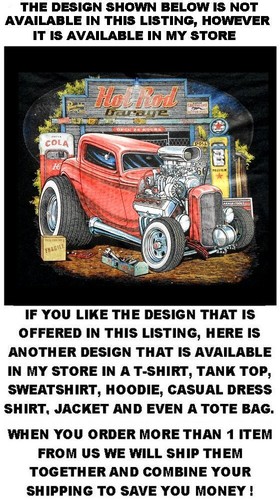 Old School Hot Rat Rod Coupe Outlaw Garage Rost Eimer Auto Totenkopf T-Shirt WS515 - Bild 10 von 12