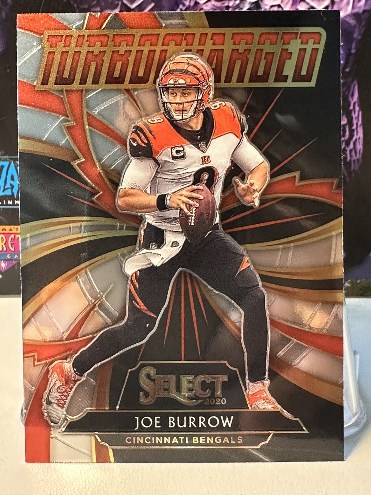 2020 Select Joe Burrow Turbocharged Rookie RC #T20 Bengals football Cincinnati