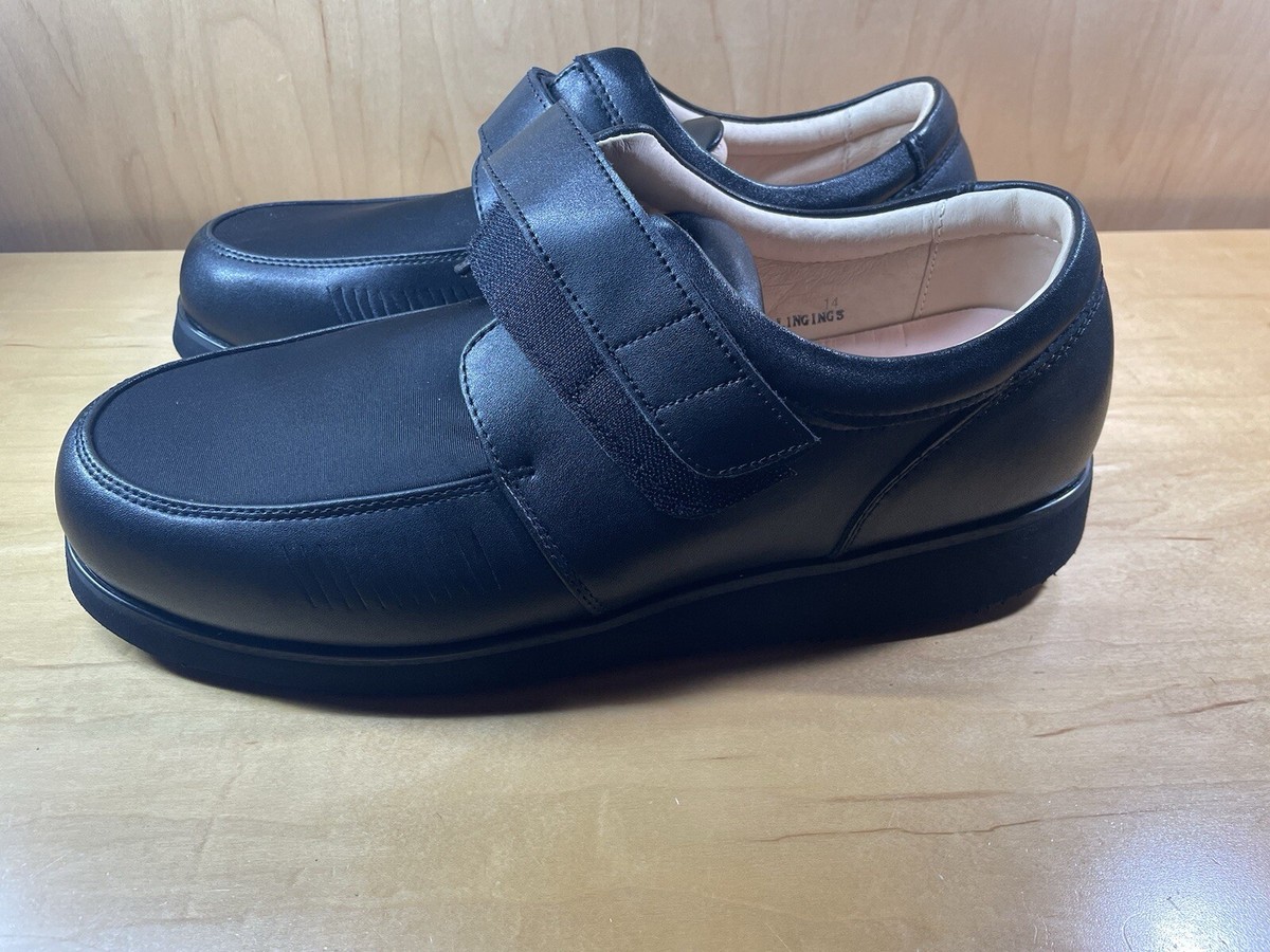 NEW Apis Mt Emey Men Casual Orthopedic Shoes with Easy Strap Closure 14 4E