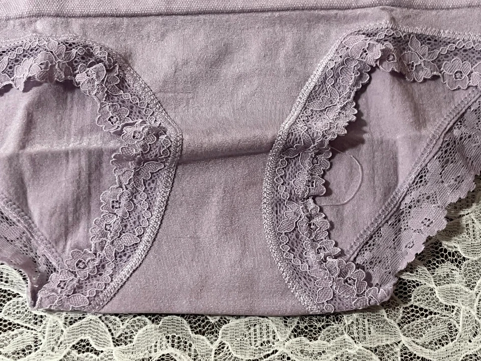Bragas Hipster Púrpura Secret Treasures Banda Ancha Elastizadas Nylon Talla XS Foto 4 de 4