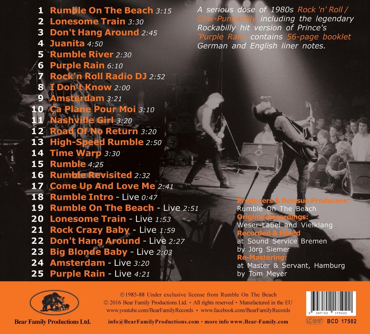 Rumble On The Beach - Two Legendary Albums - Rumble Rat & Rumble