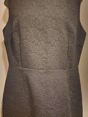 #7780 Liz Claiborne Black Sleeveless Dress Size 12 - Picture 4 of 7