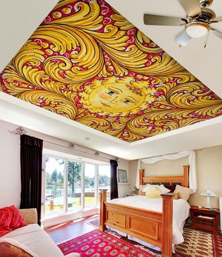 3D Sun Painting I5809 Ceiling WallPaper Murals Wall Print Decal Deco Erin 2023 - Picture 2 of 5