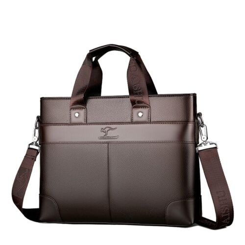 LINGZHIDAISHU Brand Business Men's Briefcase High-Quality Handbag Leather2168 - Picture 1 of 9