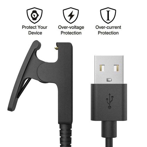 USB Charging Cable Clip Charger Dock For Garmin Forerunner 735XT 235 230 Watch - Photo 2 sur 10