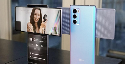 LG Wing 5G LM-F100TM F100VM 256GB+8GB 64MP Unlocked Smartphone - Picture 9 of 21