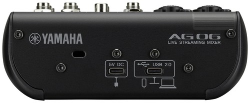 YAMAHA AG06MK2 B 6ch Live Streaming Mixer Black USB Audio Interface AG06 New - Picture 6 of 7