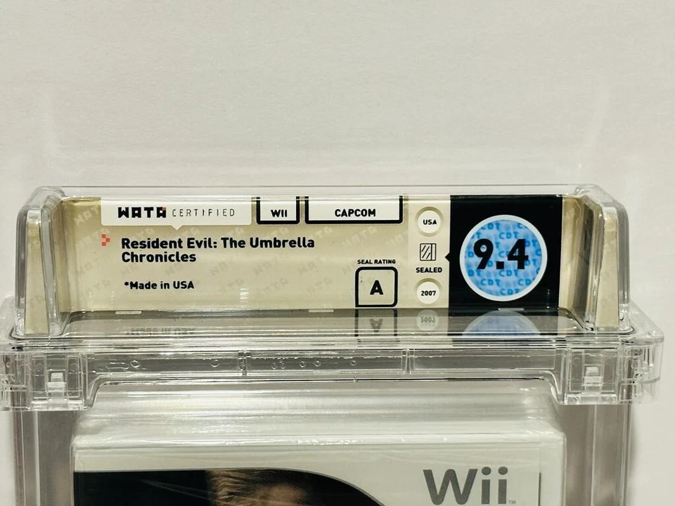 Resident Evil: The Umbrella Chronicles Nintendo Wii, 2007 WATA Graded 9.4 - Image 3 of 4