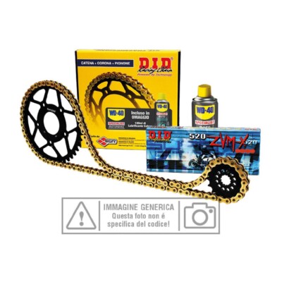 DID Getriebesatz HUSABERG FE 4T 250 13/14 S-AL 13-52-118 Glieder 520 VX3
