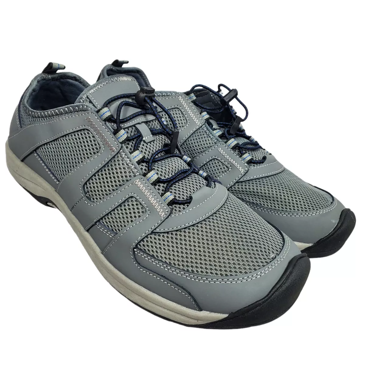 Lands End Men s Size 13 Iron Gray Active Water Shoes Sneakers eBay