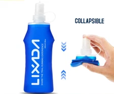 250/300/380/500Ml Water Bottle Folding Soft Flask Sport Water Bottle Water Bag C