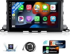 Android Car Radio for Toyota Highlander 2014-2019 Stereo Replacement w/ Carplay