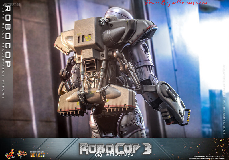 Perfect Hot Toys 1/6 Mms669 Robocop 3 Robocop In Stock New
