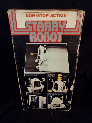 Classic STARRY ROBOT - Tiro a disco a batteria / Hong Kong (KR) anni '80 - Foto 5 di 10