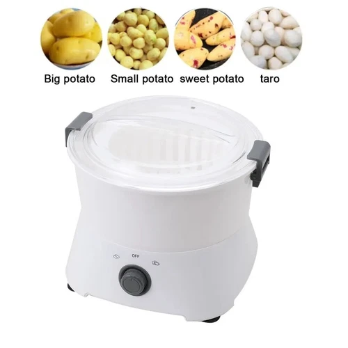 Automatic Potato Peeler Electric Potato Peeling Machine Vegetable Dehydrator - Picture 3 of 12
