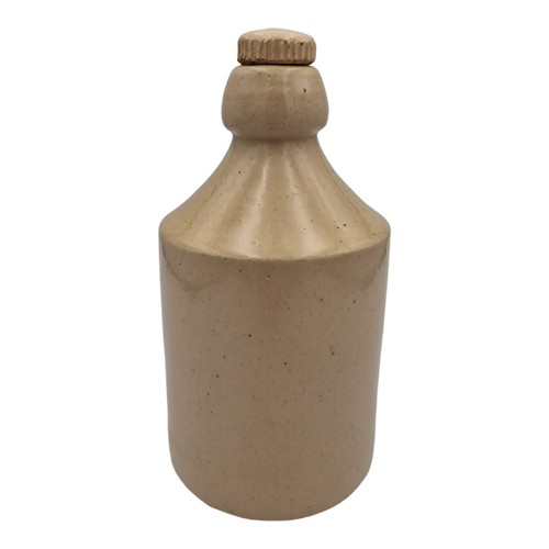 Lambeth Doulton Large Antique Stoneware Flagon Bottle Jar w/ Screw Lid (1876-80) - Picture 3 of 8