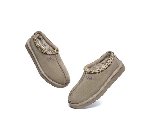 AUSTRALIAN SHEPHERD® UGG Slippers Sheepskin Wool Ankle Tazzy Nonslip Hippie - Picture 50 of 53