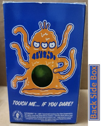 Vintage Futurama Horrible Gelatinoso Blob Figure con Phillip J Fry all'interno con scatola - Foto 12 di 12
