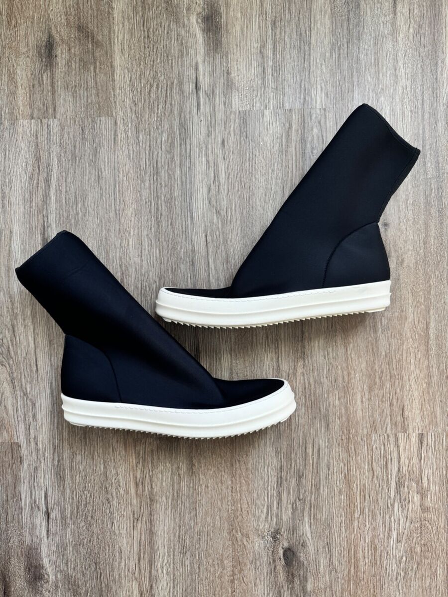 Rick Owens DRKSHDW SCUBA SOCK SNEAKER BLACK SU9804 SIZE 44 Rick Owens DRKSHDW SCUBA SOCK SNEAKER BLACK SU9804 SIZE 44