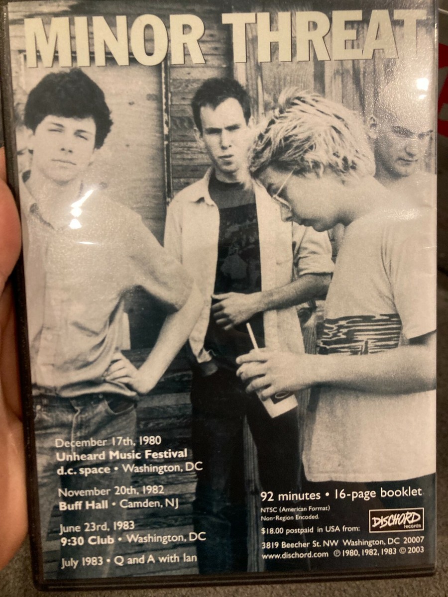 Minor Threat (band) - DC Space / Buff Hall / 930 Club region