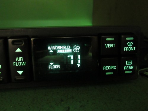 16236054 00-05 BUICK LESABRE AC DIGITAL HEATER CLIMATE TEMP CONTROL REBUILT 1410 - Picture 2 of 6
