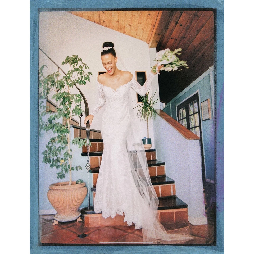 Vestido de novia de encaje Anthropologie BHLDN x Watters Ula precio de venta sugerido por el fabricante $1895 talla 2 Foto 4 de 4