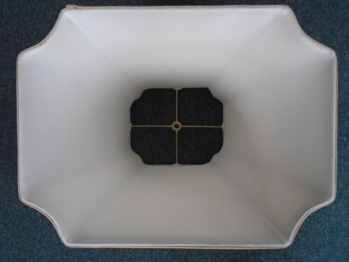 Royal Designs Lamp Shade Rectangle Inverted Cut Corners Beige EXCLNT PO COND!!!! - Picture 11 of 15