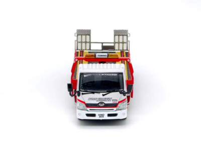 Unique Model × Tiny 1:64 Hino 300 Dutro Full floor trailer Diecast