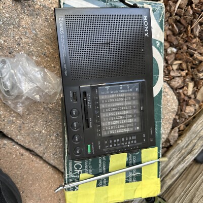 Sony ICF-7601L 12 Bands SW Dual Conversion FM/AM Multi Band