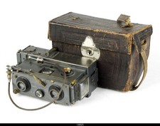Jules Richard VERASCOPE Stereo Camera Lens Zeiss Krauss Tessar 4.5/54mm