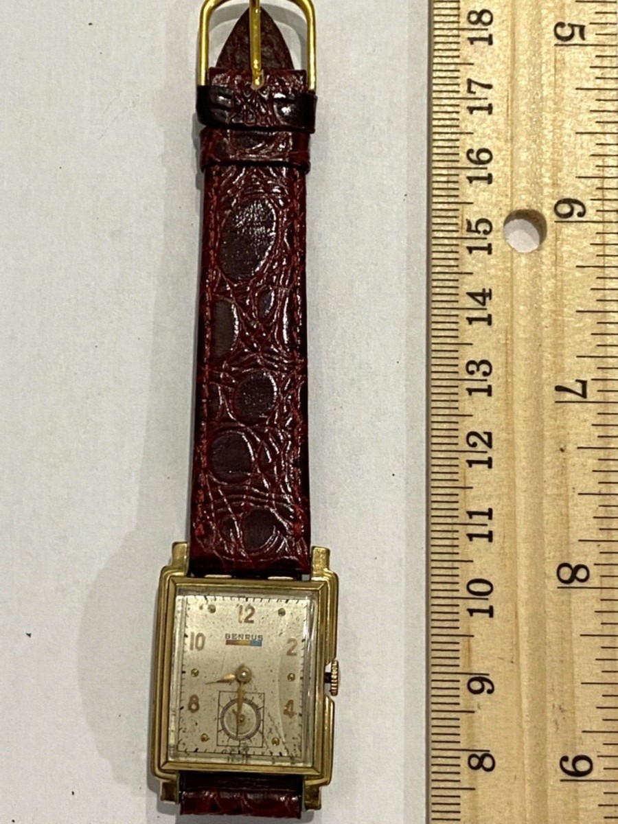 Benrus 10k gold 17 jeweled vintage watch s-l400.jpg main image 4