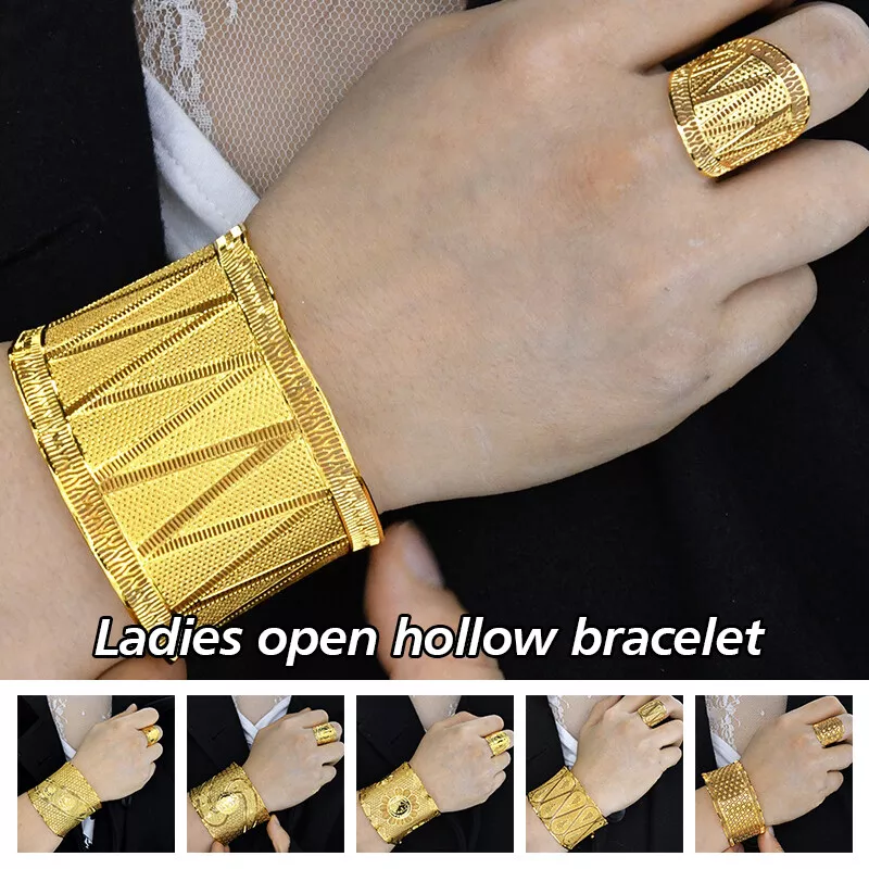 Eye-Catching Gold Chain-Link Bracelet – Splendid Concepts