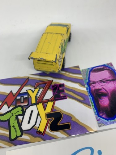 Vintage 1976 Hot Wheels Spoiler Sport Incredible Hulk Yellow Van Black Walls Car - Picture 7 of 10