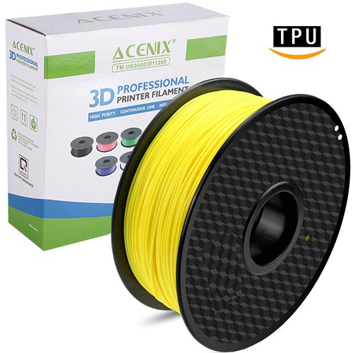 ACENIX? 3D Printer Filament TPU/Flexible 1.75mm 1KG/2.2lbs Spool Elastic TPU - Picture 7 of 8