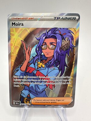 Pokemon Prismatische Entwicklungen # Moira 142/131 Full Art # Deutsch / DE # NM