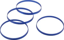 65.1 to 66.6 Aluminium Blue Wheel Hub Centric Rings OD 66.6 / ID 65.1 Hubrings