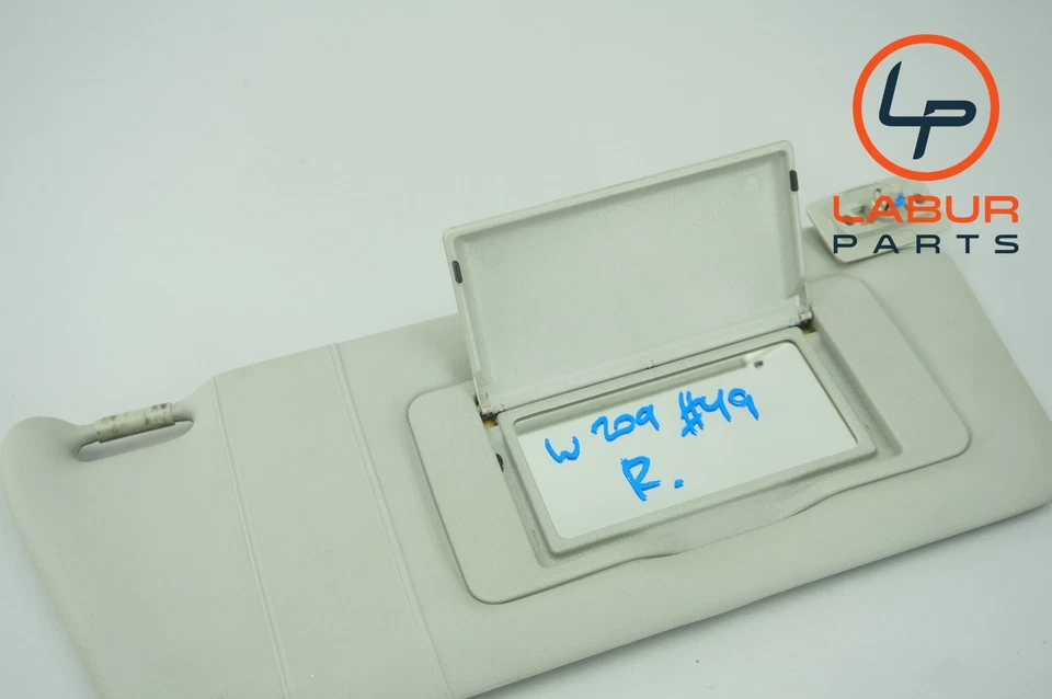 Солнцезащитный козырек для правостороннего пассажира W209 C209 Mercedes класса 03-09 CLK серый A1034 - Изображение 3 из 4