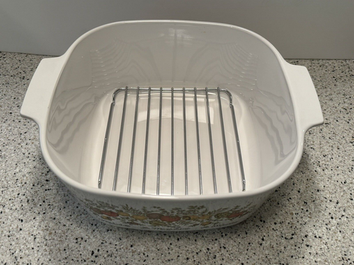 Corning Ware A-5-B L'Echalote La Marjolaine Spice of Life 5Q Coperchio e scaffale - Foto 3 di 6