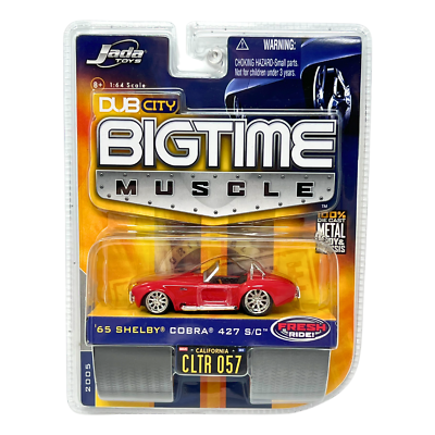 Jada Dub City Bigtime Muscle 1965 Shelby Cobra 427 SC 1:64 Diecast