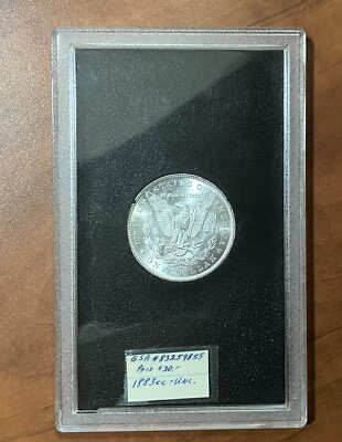 Rare Uncirculated 1883-CC $1 Morgan Silver Dollar Carson City GSA